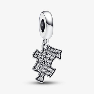 Pandora - Sparkling Puzzle Piece Charm
