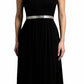 Fiesta Fashion - Lace And Satin Long Bridesmaids Maxi Dress