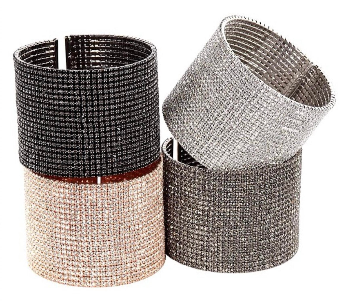 Pin & Tube - Crystal Cuff Large