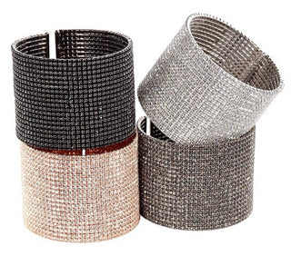 Pin & Tube - Crystal Cuff Large