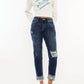 Kancan - High Rise Boyfriend Jean