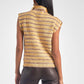 Elan - Loretta Zip Sleeveless Sweater