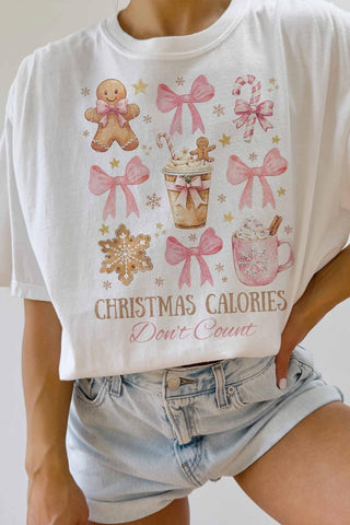 Wknder - Christmas Calories Don't Count Graphic Tee