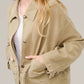 Aaron & Amber - Scalloped Hem Denim Jacket