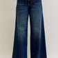 Judy Blue - High Waist Palazzo Front Patch Pockets Jeans