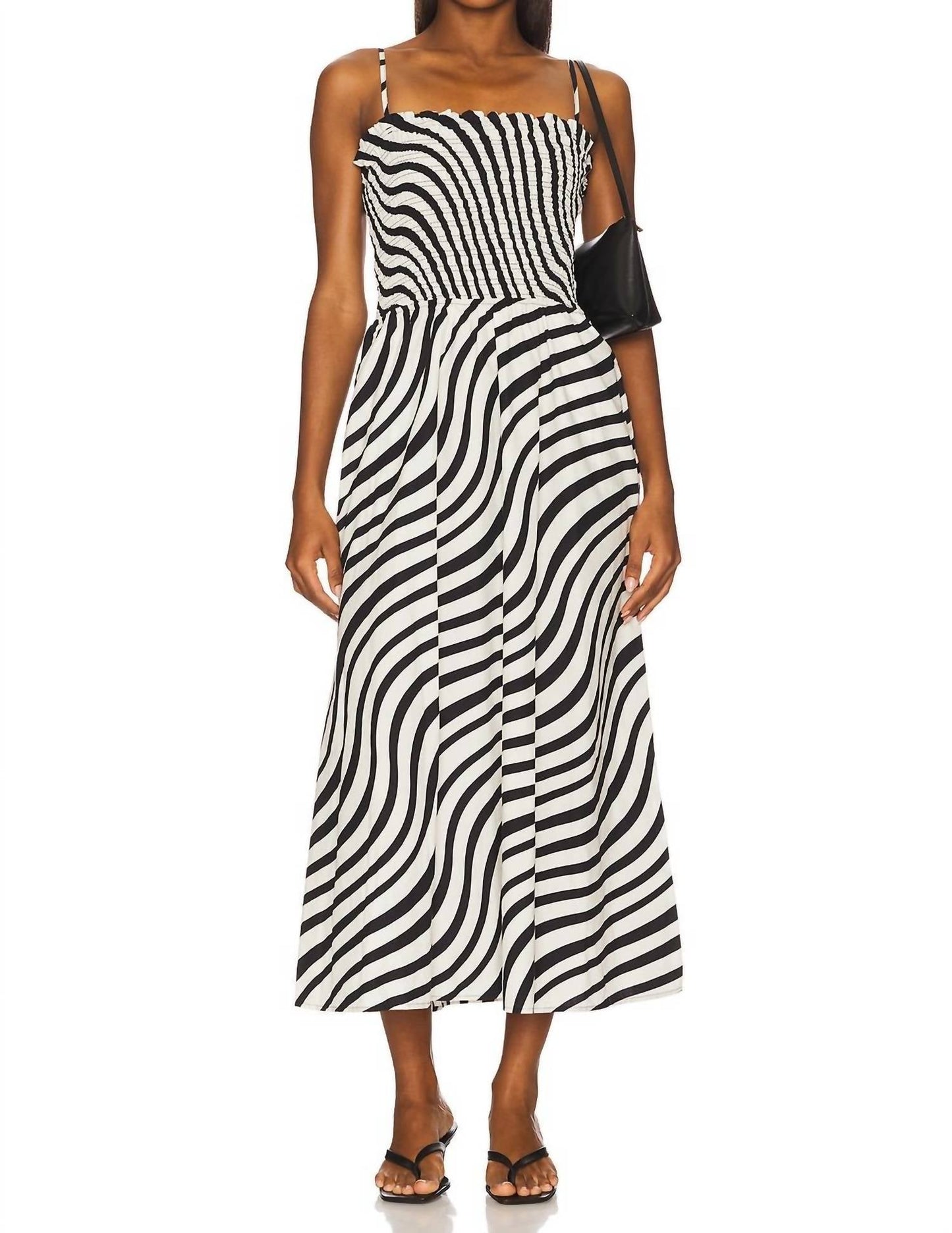 Nation Ltd - Sibelle Smocked Midi Dress