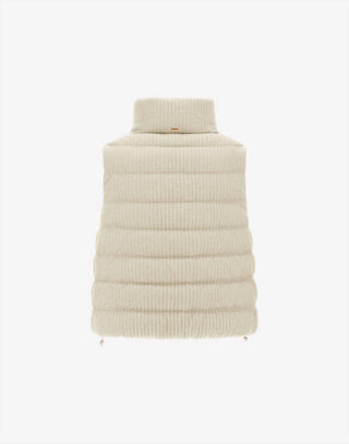 Herno - Shiny Ribbed Knit Vest