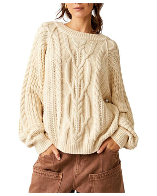 Free People - Frankie Cable Sweater