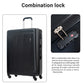 GigaTech 9-Piece Black Luggage Set With TSA Lock