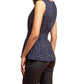 Eva Franco - Metallic Peplum Top