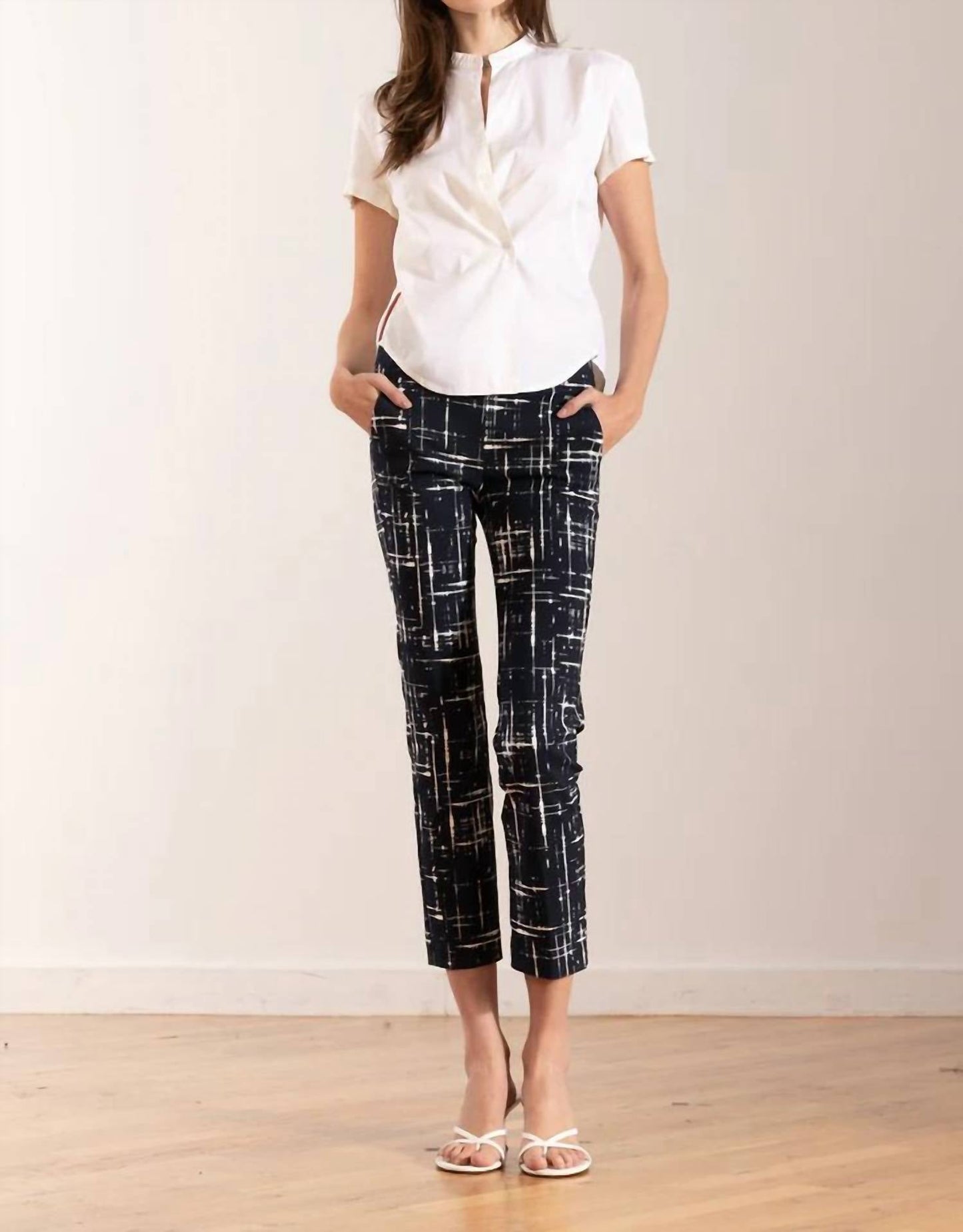 Avenue Montaigne - Lulu Pull On Crop Pant