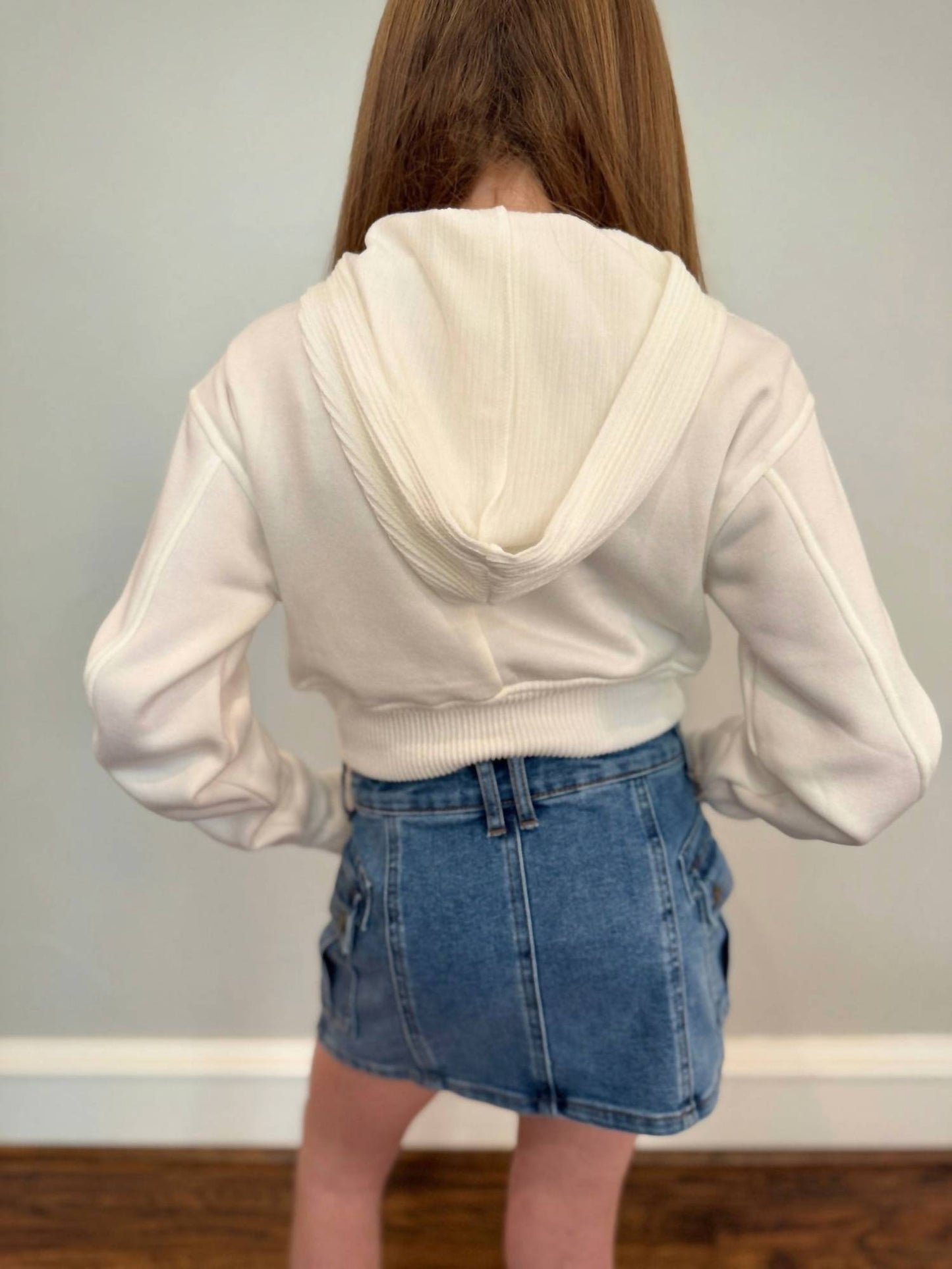 Love Daisy - Crop Hoodie Sweatshirt