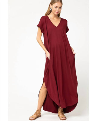 Entro - Curvy Exlusive Knit Maxi Dress