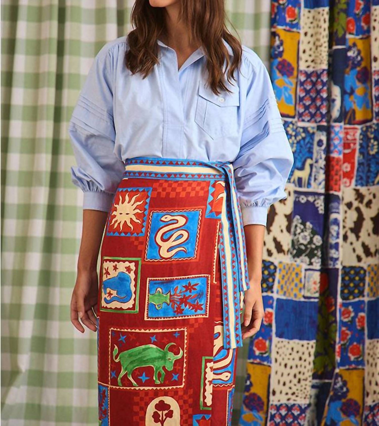 Hunter Bell - Paloma Wrap Skirt