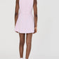 French Connection - Whisper Boat Neck Notch Mini Dress