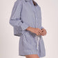 Elan - Stripe Short Set