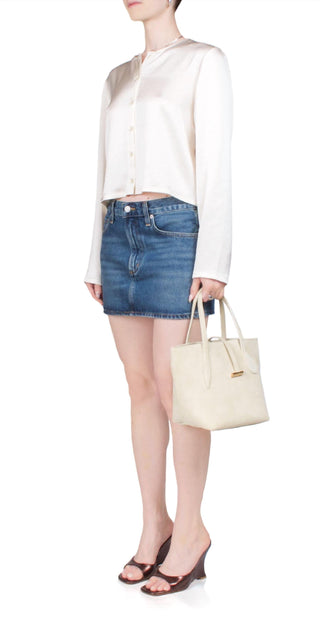 Agolde - Alek Denim Mini Skirt