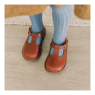 L'Amour - Girl's Frances T-strap Mary Jane Shoes