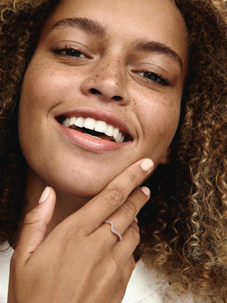 Pandora - Sparkling Wave Ring