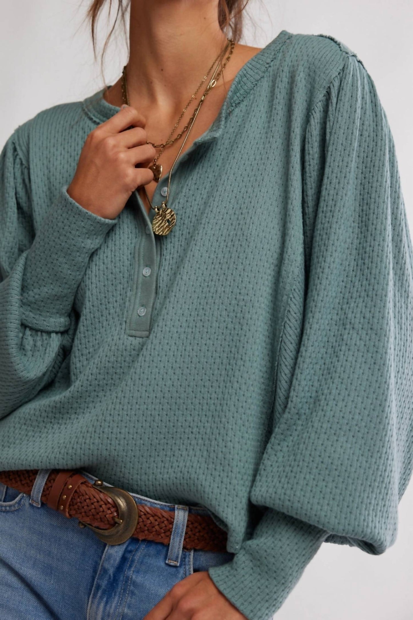 Free People - Quinn Knit Top