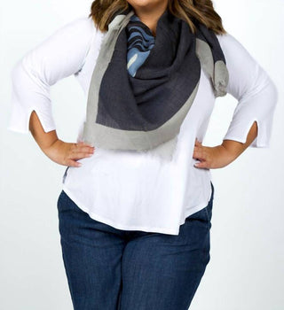 Echo - ZEBRA WOOL SCARF