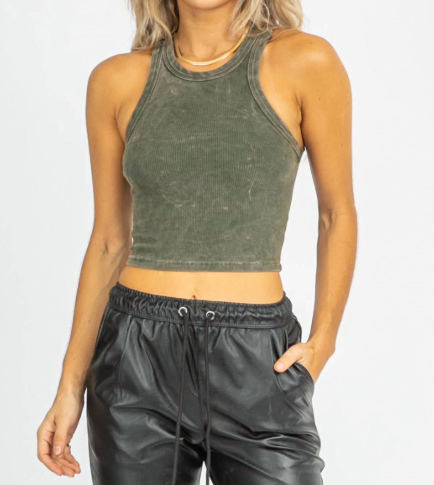 Emory Park - RIBBED RACERBACK TANK