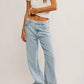Free People - Stride Straight 'n Wide Jeans