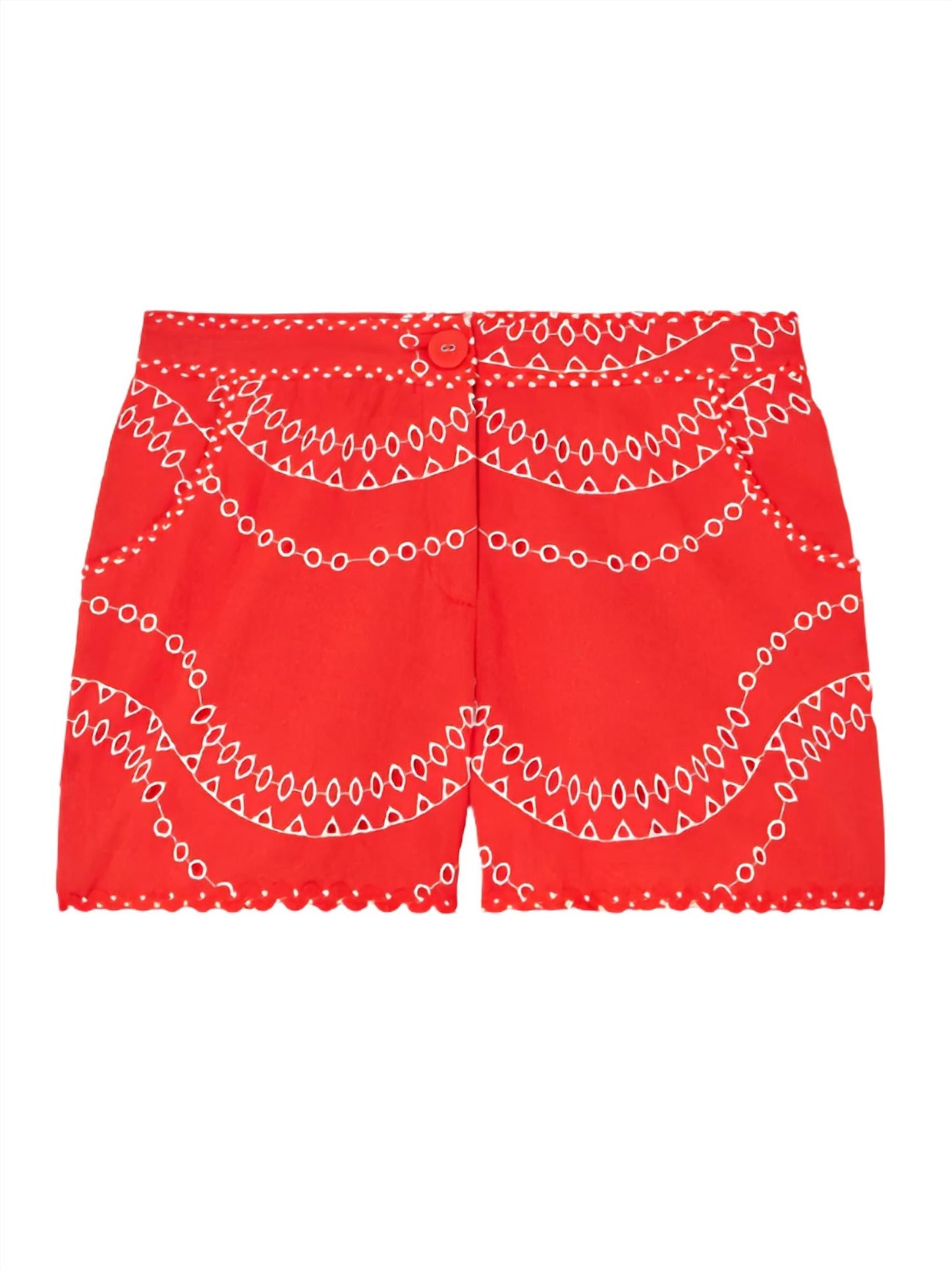 Charo Ruiz - Drea Broderie Anglaise Cotton Shorts
