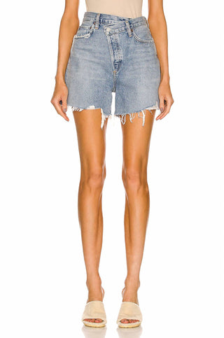 Agolde - Women's Criss Cross Shorts