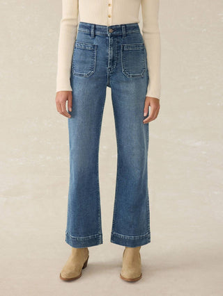 Faherty - Stretch Terry Patch Pocket Ankle Pant