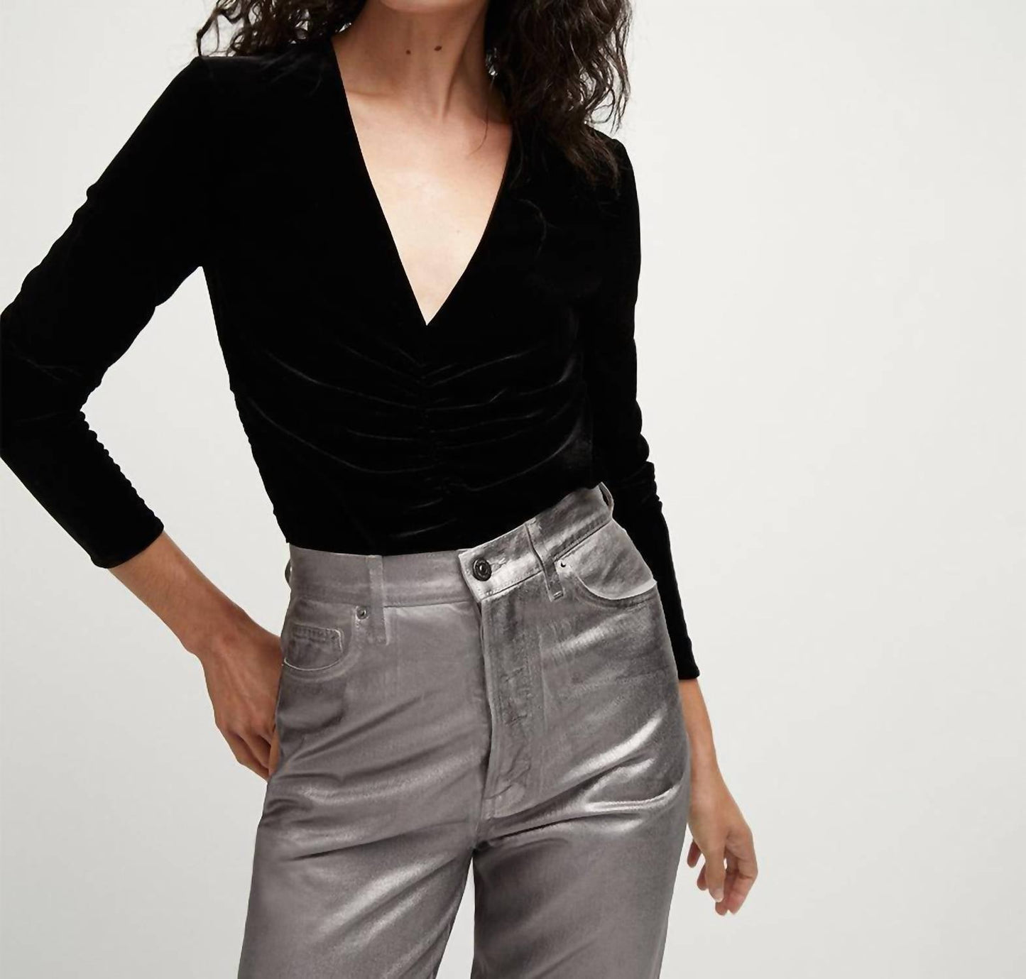 Veronica Beard - Velvet Pelona Top