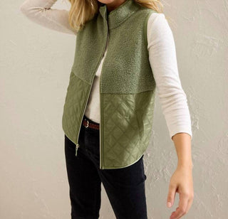 Tommy Bahama - Faux Sherpa Hybrid Vest