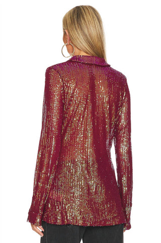 Free People - Sequin Shirtee Top