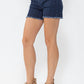 Judy Blue - Leopard Print Jean Shorts