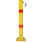 Square Parking Bollard Pole Barrier With Lock for Car Parking Protection and Home Garage