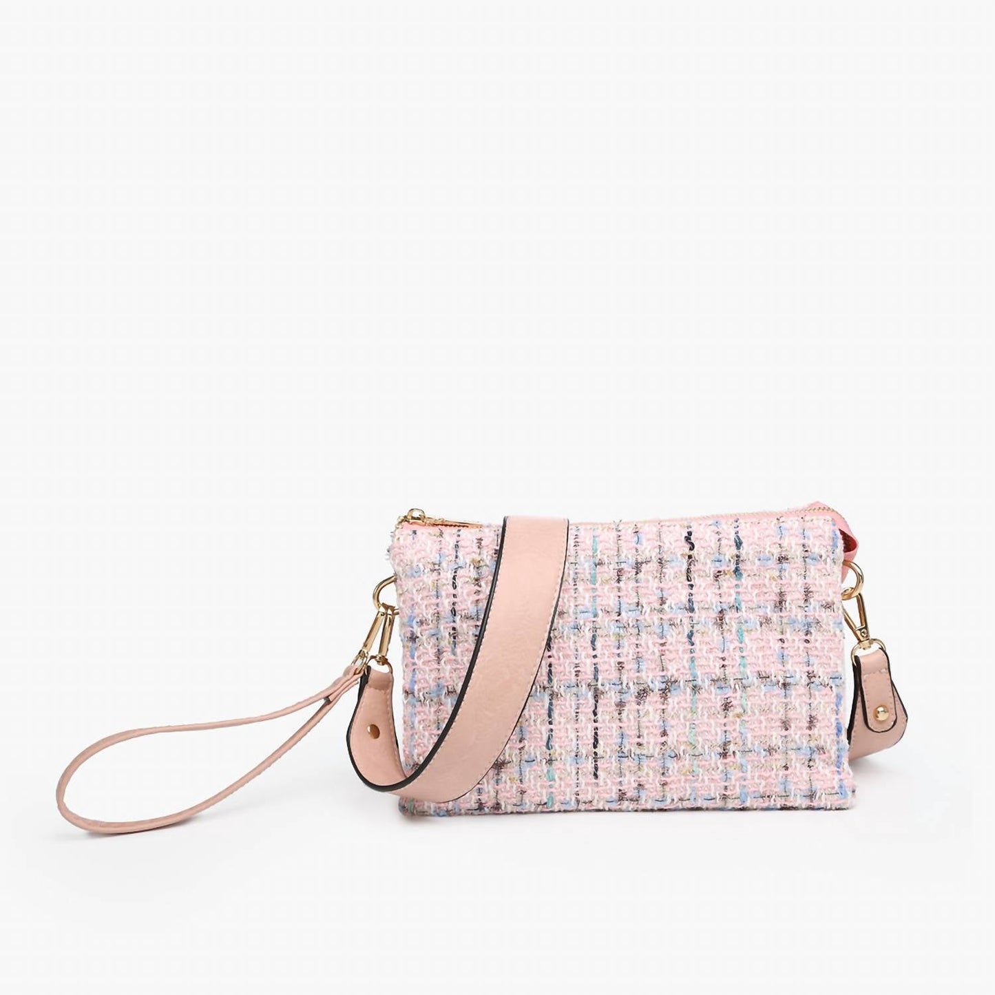 Jen & Co. - Izzy Vegan Tweed Crossbody Bag