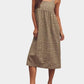 Amente - Back Tie Midi Dress