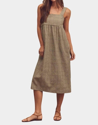 Amente - Back Tie Midi Dress