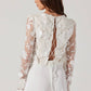 Astr - Bryne Floral Appliqué Top
