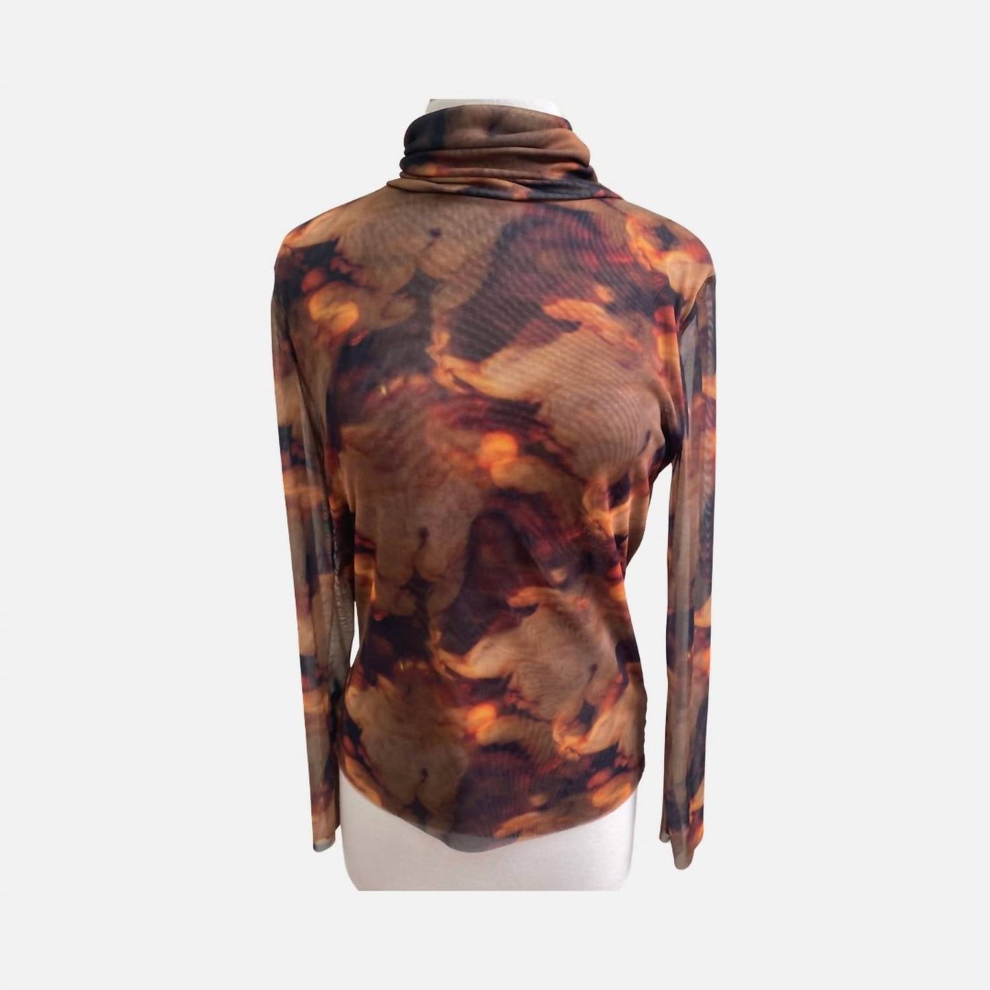 Elliott Lauren - Women Long Sleeve Mesh Top