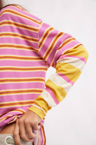 Free People - Nina Stripe Long Sleeve