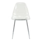 Modern Minimalist Transparent Dining Chair - 6-Piece Set