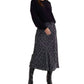 Bella Dahl - Bias Skirt With Tie Grid Print