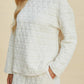 Double Take - Textured Top and Pants Set