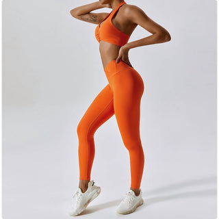 Rockstar Peach - Midrise Sculpt Leggings
