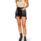 Buddylove - Elvis Crystal Fringe Denim Shorts