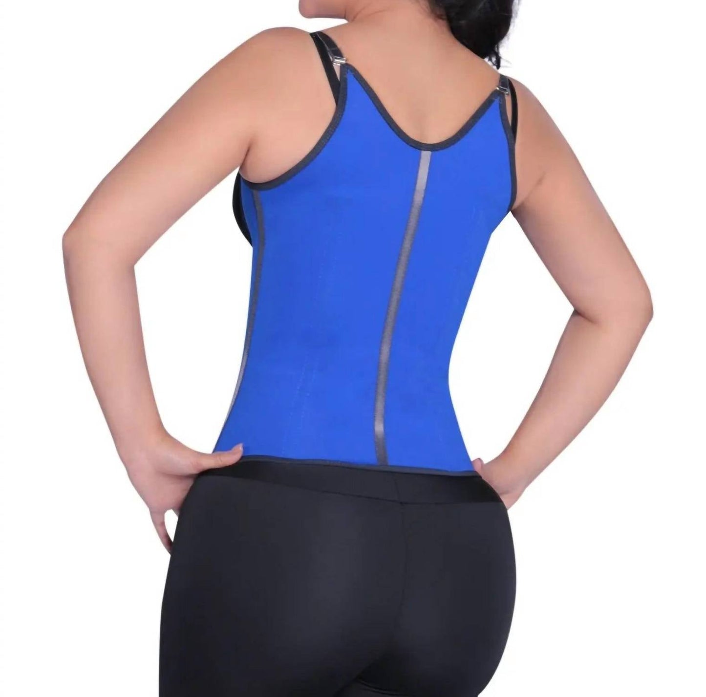 Siluets - Latex Waist Trainer With Straps