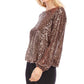 Karen Kane - Sequin Boatneck Top