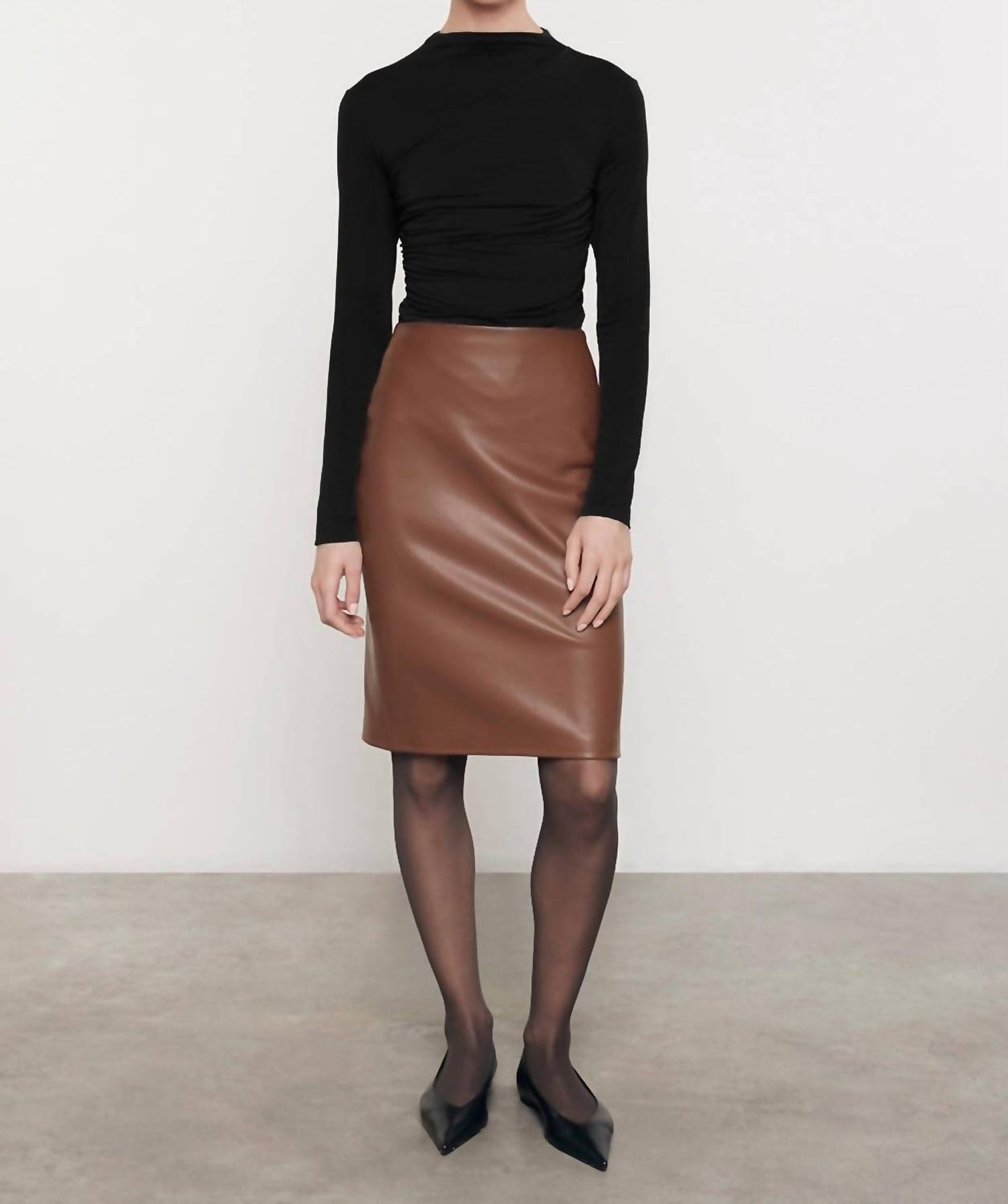 Enza Costa - Long Sleeve Twist Top