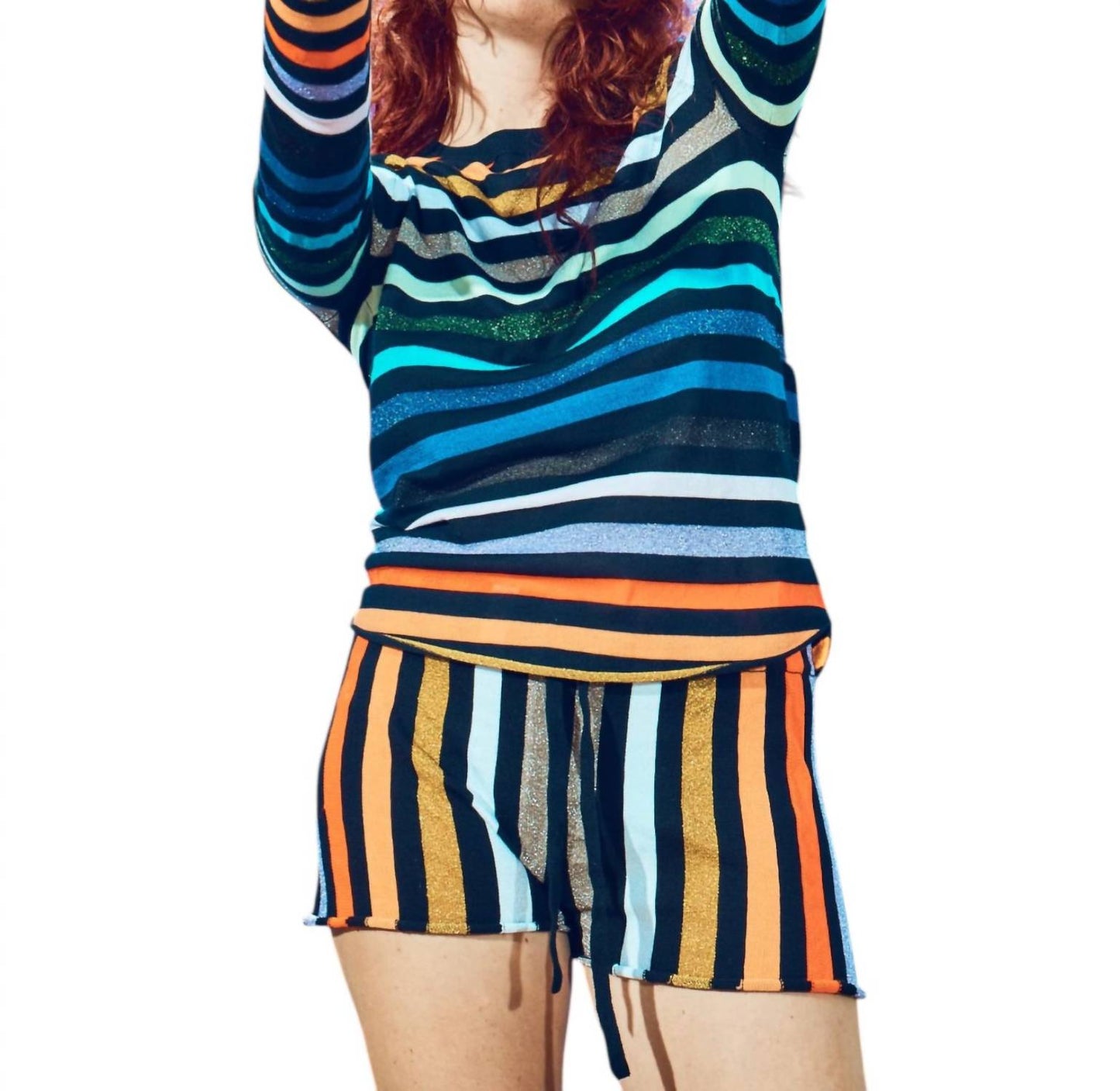 Replica Los Angeles - Rainbow Baseball Tee
